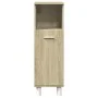Armario de baño madera ingeniería roble Sonoma 30,5x30x95 cm de , Muebles de baño - Ref: Foro24-849630, Precio: 47,95 €, Desc...