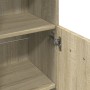 Armario de baño madera ingeniería roble Sonoma 30,5x30x95 cm von , Badezimmermöbel - Ref: Foro24-849630, Preis: 49,33 €, Raba...