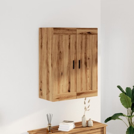 Armario de pared madera ingeniería roble artisian 69,5x34x90 cm by , Sideboards - Ref: Foro24-857311, Price: 80,78 €, Discoun...