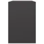 Schwarzer Stahlholzständer 100x40x60 cm von , Brennholztaschen und -halter - Ref: Foro24-850982, Preis: 112,13 €, Rabatt: %