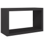 Leñero de acero negro 100x40x60 cm by , Firewood bags and holders - Ref: Foro24-850982, Price: 101,72 €, Discount: %