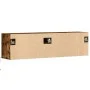 Mueble de TV de pared con luces LED roble ahumado 140x31x38 cm by , TV Furniture - Ref: Foro24-852373, Price: 95,48 €, Discou...