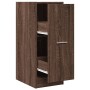 Armario botiquín madera ingeniería marrón roble 30x41x77,5 cm by , Lockers and storage cabinets - Ref: Foro24-855157, Price: ...