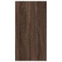 Armario botiquín madera ingeniería marrón roble 30x41x77,5 cm by , Lockers and storage cabinets - Ref: Foro24-855157, Price: ...