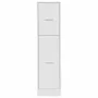 Engineered wood white medicine cabinet 30x41x118 cm by , Lockers and storage cabinets - Ref: Foro24-855160, Price: 97,31 €, D...