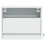 Wand-Nachttisch mit weißen LED-Lichtern von , Nachttische - Ref: Foro24-852061, Preis: 34,12 €, Rabatt: %
