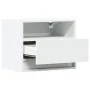 Mesita de noche de pared con luces LED blanco by , Nightstands - Ref: Foro24-852061, Price: 33,84 €, Discount: %