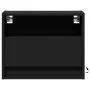 Wand-Nachttisch mit LED-Lichtern in Schwarz von , Nachttische - Ref: Foro24-852063, Preis: 33,84 €, Rabatt: %