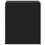 Wand-Nachttisch mit LED-Lichtern in Schwarz von , Nachttische - Ref: Foro24-852063, Preis: 33,84 €, Rabatt: %