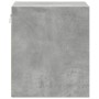 Wand-Nachttische mit LED-Lichtern, 2 Stück, Betongrau. von , Nachttische - Ref: Foro24-852068, Preis: 58,48 €, Rabatt: %
