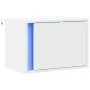 Mesita de noche de pared con luces LED blanco by , Nightstands - Ref: Foro24-852089, Price: 36,51 €, Discount: %