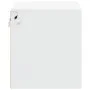 Mesita de noche de pared con luces LED blanco by , Nightstands - Ref: Foro24-852089, Price: 36,51 €, Discount: %