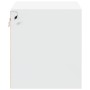 Wand-Nachttisch mit weißen LED-Lichtern von , Nachttische - Ref: Foro24-852089, Preis: 37,04 €, Rabatt: %