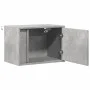 Wand-Nachttische mit LED-Lichtern, 2 Stück, Betongrau. von , Nachttische - Ref: Foro24-852096, Preis: 59,85 €, Rabatt: %