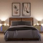 Mesitas de noche de pared con luces LED 2 unidades roble Sonoma de , Mesitas de noche - Ref: Foro24-852094, Precio: 61,43 €, ...