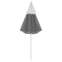 Anthracite gray beach umbrella 300 cm by vidaXL, Umbrellas - Ref: Foro24-314718, Price: 36,54 €, Discount: %