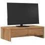 Soporte de monitor con cajones madera artisian 50x27x15 cm by , Computer bases and risers - Ref: Foro24-854669, Price: 33,54 ...