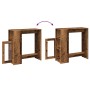 Hohes Regal mit verwittertem Holz und Regalen 101x40x103,5 cm. von , Küchen- und Esstische - Ref: Foro24-854371, Preis: 88,86...