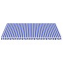 Ersatzstoff für blau-weiße Markise 5x3,5 m von vidaXL, Markisen - Ref: Foro24-311922, Preis: 65,44 €, Rabatt: %