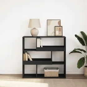 Estantería/divisor de espacios negro 100x33x94,5 cm by , Bookcases and shelves - Ref: Foro24-854437, Price: 73,28 €, Discount: %