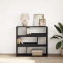 Regal/ Raumteiler Schwarz 100x33x94,5 cm von , Bücherregale und Regale - Ref: Foro24-854437, Preis: 76,18 €, Rabatt: %