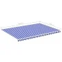 Replacement fabric for blue and white awning 5x3.5 m by vidaXL, Awnings - Ref: Foro24-311922, Price: 65,44 €, Discount: %
