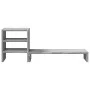 Soporte monitor con organizador escritorio madera gris Sonoma by , Computer bases and risers - Ref: Foro24-854738, Price: 24,...