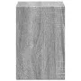 Soporte monitor con organizador escritorio madera gris Sonoma by , Computer bases and risers - Ref: Foro24-854738, Price: 24,...