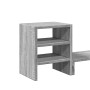Soporte monitor con organizador escritorio madera gris Sonoma by , Computer bases and risers - Ref: Foro24-854738, Price: 24,...