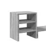 Soporte monitor con organizador escritorio madera gris Sonoma by , Computer bases and risers - Ref: Foro24-854738, Price: 24,...