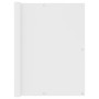 Toldo para balcón tela oxford blanco 120x400 cm de vidaXL, Sombrillas - Ref: Foro24-134897, Precio: 22,87 €, Descuento: %