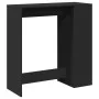 Hohes Regal mit schwarzen Ingenieurholzregalen 101x40x103,5 cm. von , Küchen- und Esstische - Ref: Foro24-854365, Preis: 97,8...
