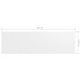 Toldo para balcón tela oxford blanco 120x400 cm de vidaXL, Sombrillas - Ref: Foro24-134897, Precio: 22,87 €, Descuento: %