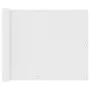 Balkonmarkise aus weißem Oxford-Stoff, 75 x 400 cm von vidaXL, Sonnenschirme - Ref: Foro24-134889, Preis: 20,17 €, Rabatt: %