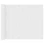 Toldo para balcón tela oxford blanco 75x400 cm de vidaXL, Sombrillas - Ref: Foro24-134889, Precio: 20,34 €
