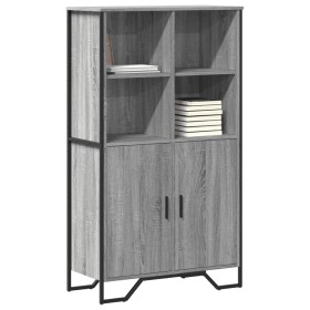 Aparador alto madera ingeniería gris Sonoma 79,5x35,5x137,5 cm de , Aparadores - Ref: Foro24-3295310, Precio: 119,26 €, Descu...