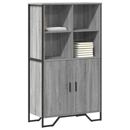 Aparador alto madera ingeniería gris Sonoma 79,5x35,5x137,5 cm von , Sideboards - Ref: Foro24-3295310, Preis: 117,81 €, Rabat...