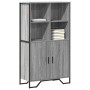 Aparador alto madera ingeniería gris Sonoma 79,5x35,5x137,5 cm von , Sideboards - Ref: Foro24-3295310, Preis: 119,26 €, Rabat...