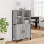 Aparador alto madera ingeniería gris Sonoma 79,5x35,5x137,5 cm von , Sideboards - Ref: Foro24-3295310, Preis: 119,26 €, Rabat...