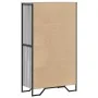 Aparador alto madera ingeniería gris Sonoma 79,5x35,5x137,5 cm von , Sideboards - Ref: Foro24-3295310, Preis: 117,81 €, Rabat...