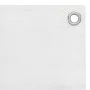 Balkonmarkise aus weißem Oxford-Stoff, 75 x 400 cm von vidaXL, Sonnenschirme - Ref: Foro24-134889, Preis: 20,17 €, Rabatt: %