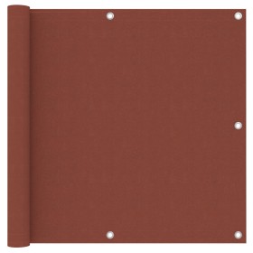 Balkonmarkise aus Terrakotta-Oxford-Stoff, 90 x 500 cm von vidaXL, Sonnenschirme - Ref: Foro24-134978, Preis: 22,97 €, Rabatt: %