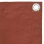 Balkonmarkise aus Terrakotta-Oxford-Stoff, 90 x 500 cm von vidaXL, Sonnenschirme - Ref: Foro24-134978, Preis: 27,67 €, Rabatt: %