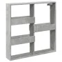 Wandregal aus grauem Beton-Holzverbundwerkstoff 80x15x80 cm von , Regale und Regale - Ref: Foro24-854547, Preis: 27,02 €, Rab...