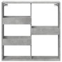 Armario de pared madera ingeniería gris hormigón 80x15x80 cm by , Shelves and shelves - Ref: Foro24-854547, Price: 27,24 €, D...