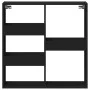 Armario de pared madera de ingeniería negro 80x15x80 cm by , Shelves and shelves - Ref: Foro24-854545, Price: 27,65 €, Discou...