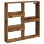 Wandregal aus Holz, verwittertes Holz, 80x15x80cm von , Regale und Regale - Ref: Foro24-854551, Preis: 35,96 €, Rabatt: %