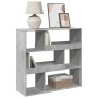 Separador de ambientes madera gris hormigón 100x33x94,5 cm by , Bookcases and shelves - Ref: Foro24-3309477, Price: 67,31 €, ...