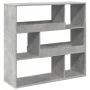 Separador de ambientes madera gris hormigón 100x33x94,5 cm de , Librerías y estanterías - Ref: Foro24-3309477, Precio: 66,50 ...