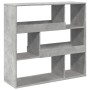 Separador de ambientes madera gris hormigón 100x33x94,5 cm by , Bookcases and shelves - Ref: Foro24-3309477, Price: 67,31 €, ...